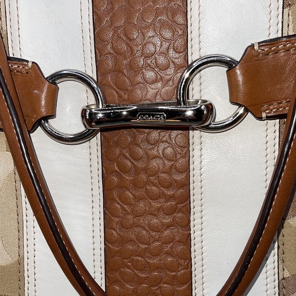 COACH Hampton Optic Signature Carryall Coach Hampton Optic 
